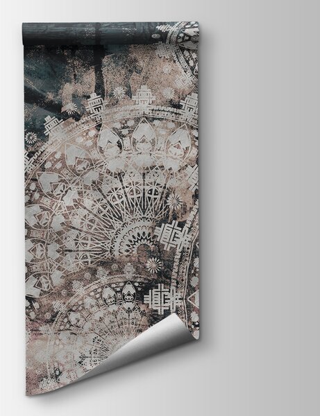 Fototapeta Složité vzory na strukturovaném povrchu, Designové fototapety na zeď, Populární fototapety, u93958 - Tapeko.co.cz