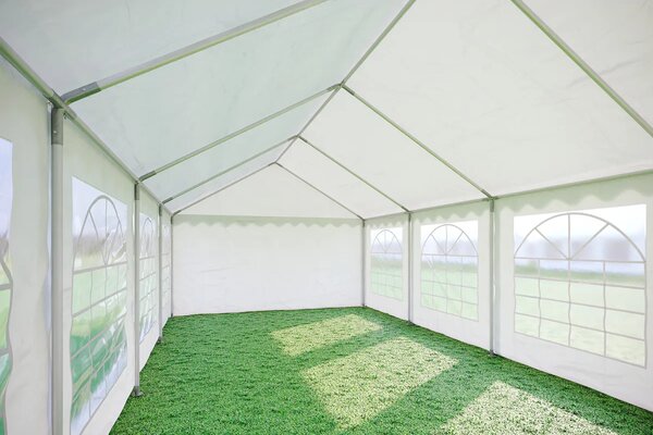 Párty stan 4x6 m STANDARD - ohnivzdorný barva Modro-bílá