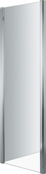 Deante Cynia, boční stěna ke sprchovému koutu Cynia 90x200 cm, 6mm čiré sklo s EasyClean, chromový profil, KTC_031S