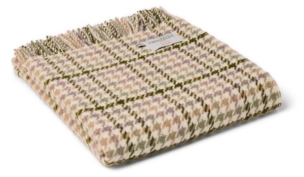 Vlněná deka Houndstooth Shepherd 183 x 150 cm Tweedmill