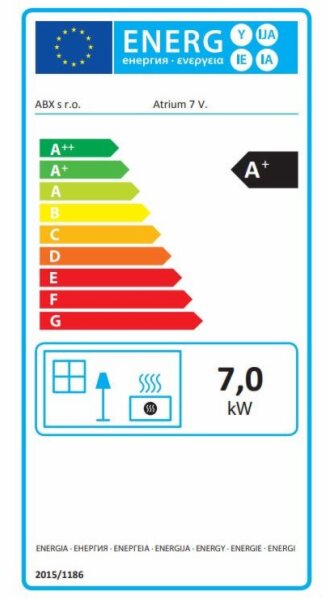 Sporák ABX ATRIUM, 7 kW