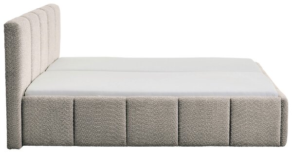 ČALOUNĚNÁ POSTEL, 180/200 cm, šedá Xora - Manželské postele, Online Only