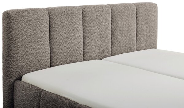 ČALOUNĚNÁ POSTEL, 180/200 cm, antracitová Xora - Manželské postele, Online Only