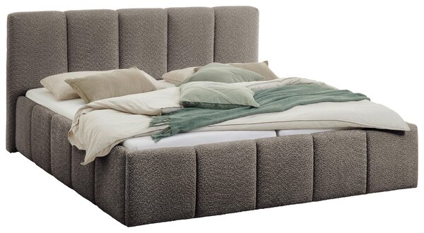 ČALOUNĚNÁ POSTEL, 180/200 cm, antracitová Xora - Manželské postele, Online Only