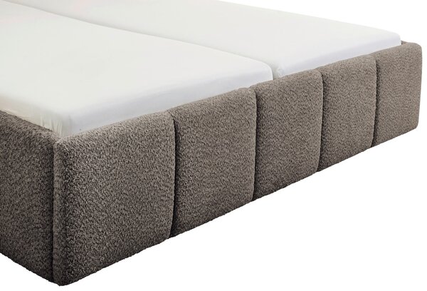 ČALOUNĚNÁ POSTEL, 180/200 cm, antracitová Xora - Manželské postele, Online Only