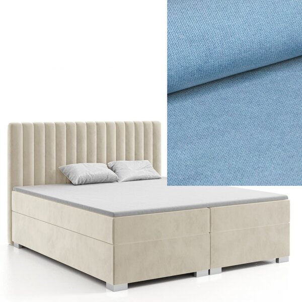 MD Kontinentální Boxspring postel VELA 120x200 výběr z barev KRONOS_31
