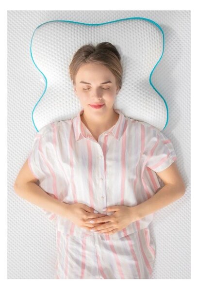 Anatomický polštář s výplní z paměťové pěny 46x55 cm – Mila Home