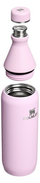 Růžová termoláhev z nerezové oceli 600 ml All Day Slim Bottle Cherry Blossom Gloss – Stanley