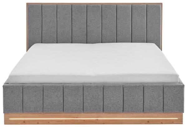 ČALOUNĚNÁ POSTEL, 180/200 cm, šedá Chameo - Manželské postele, Online Only