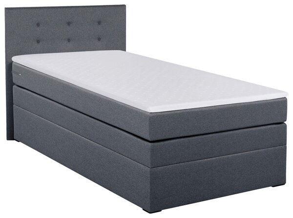 POSTEL BOXSPRING, 90/200 cm, antracitová MID.YOU - Postele s úložným prostorem, Online Only