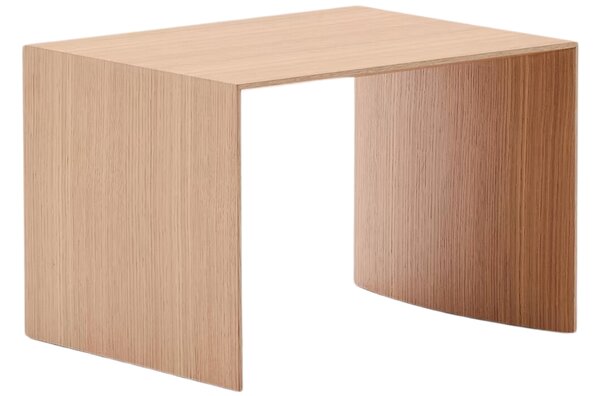 Kave Home Dubový odkládací stolek Litto 55 x 40 cm