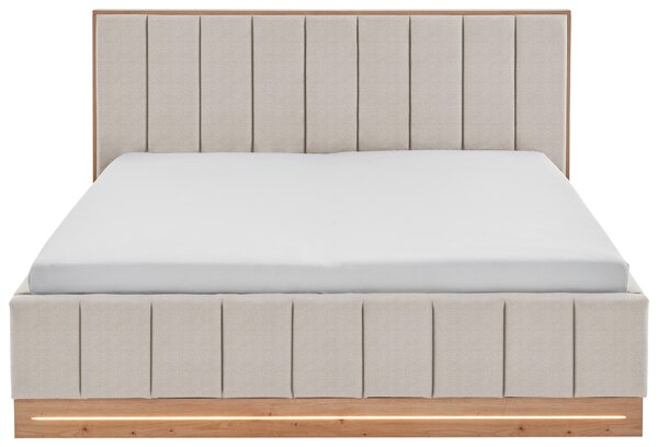 ČALOUNĚNÁ POSTEL, 180/200 cm, béžová Chameo - Manželské postele, Online Only