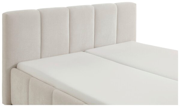 ČALOUNĚNÁ POSTEL, 180/200 cm, béžová Xora - Manželské postele, Online Only