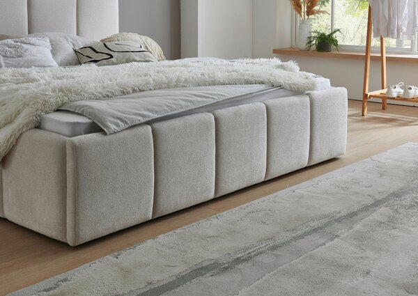 ČALOUNĚNÁ POSTEL, 180/200 cm, béžová Xora - Manželské postele, Online Only
