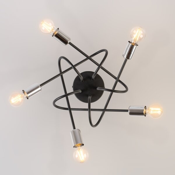 Lustr přisazený OXFORD 5xE27/15W/230V