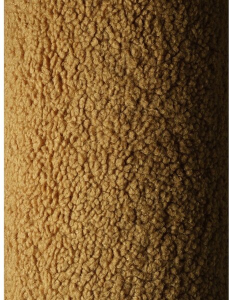 Hnědý dětský sedací vak z textilie bouclé Bear – Wigiwama