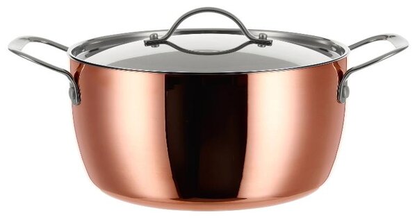 Silvercrest® Hrnec s měděnou povrchovou úpravou, Ø 24 cm (100393993)