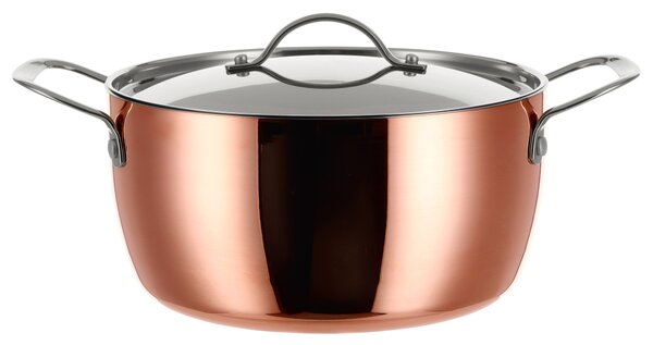 Silvercrest® Hrnec s měděnou povrchovou úpravou, Ø 24 cm (100393993)