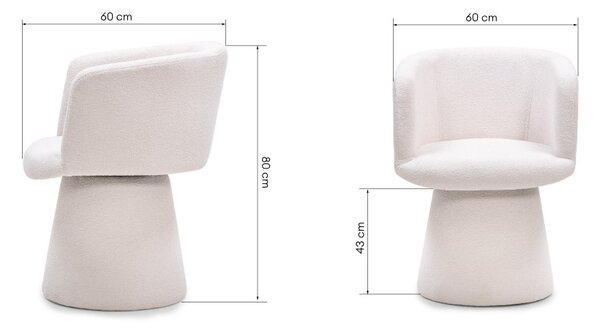 KK Čalouněné křeslo OTAKAR EQUILIBRO béžové