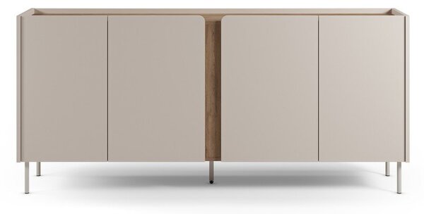 Komoda v dekoru dubu v krémovo-přírodní barvě 180x82x40 cm Lucile – Marckeric