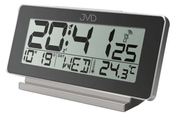 Rádiem řízený digitální multifunkční budík JVD RB3523.2 s teploměrem