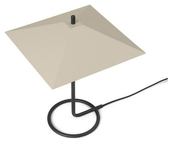 Stolní lampa ferm LIVING, Filo, Černá, Obývací pokoj, Kov, Design
