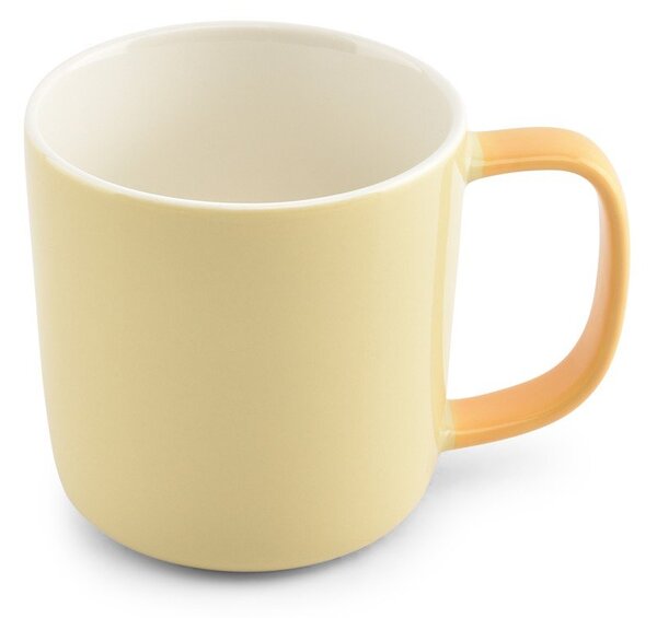 Světle žlutý hrnek z kostního porcelánu 370 ml Mae – ONA