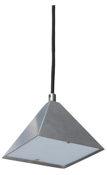 Závěsná svítidlo ferm LIVING, Kare, stmívatelné, Metalická, Obývací pokoj, Nerezová ocel, Design