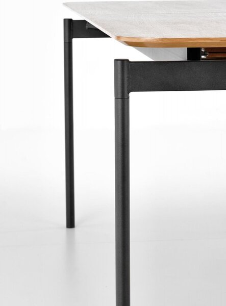 Halmar Rozkládací jídelní stůl SMART 170(250)x100 dub přírodní/černý
