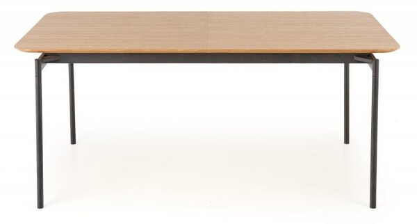 Halmar Rozkládací jídelní stůl SMART 170(250)x100 dub přírodní/černý