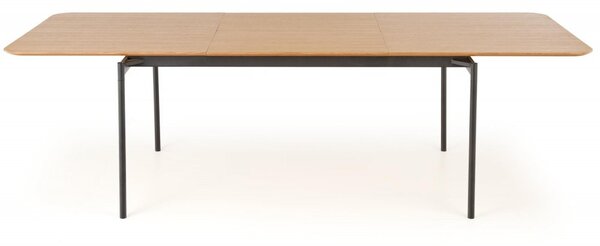 Halmar Rozkládací jídelní stůl SMART 170(250)x100 dub přírodní/černý