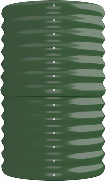 VidaXL Vyvýšený záhon pozinkovaná ocel 224x40x68 cm [318902] Barva: Stříbrná