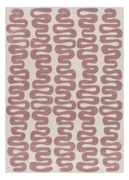 Růžový/krémový koberec 120x170 cm Flashy – Universal