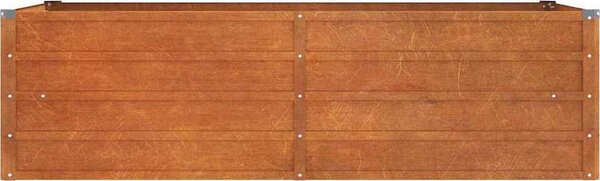 VidaXL Zahradní vyvýšený záhon rezavý 160 x 80 x 45 cm cortenová ocel [151958]