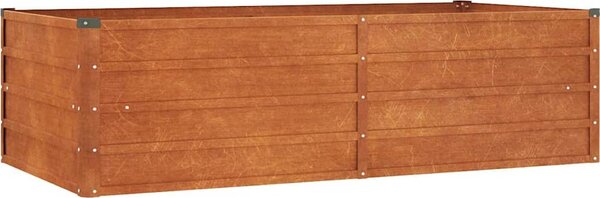 VidaXL Zahradní vyvýšený záhon rezavý 160 x 80 x 45 cm cortenová ocel [151958]