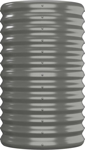 VidaXL Vyvýšený záhon pozinkovaná ocel 152x40x68 cm [318896] Barva: antracitová