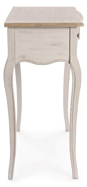 Krémový konzolový stolek 40x90 cm Clarisse – Bizzotto