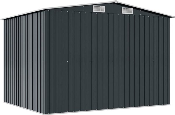 VidaXL Zahradní domek na nářadí 257 x 205 x 178 cm ocel [47030] Barva: antracitová