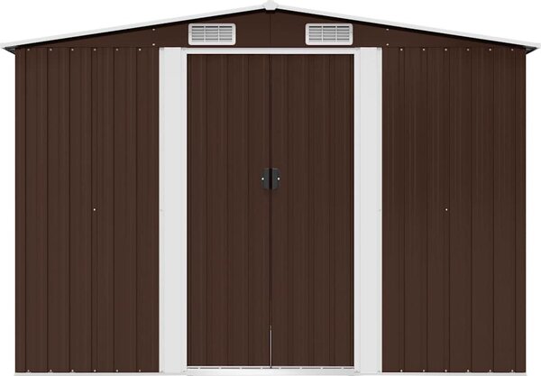 VidaXL Zahradní domek na nářadí 257 x 205 x 178 cm ocel [47030] Barva: antracitová