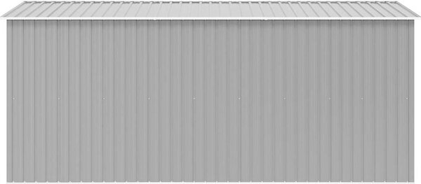 VidaXL Zahradní domek 257 x 392 x 181 cm kovový [143347] Barva: Hnědá