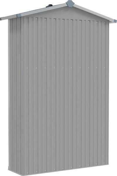 VidaXL Zahradní přístřešek 116x45x175 cm pozinkovaná ocel [46302] Barva: antracitová