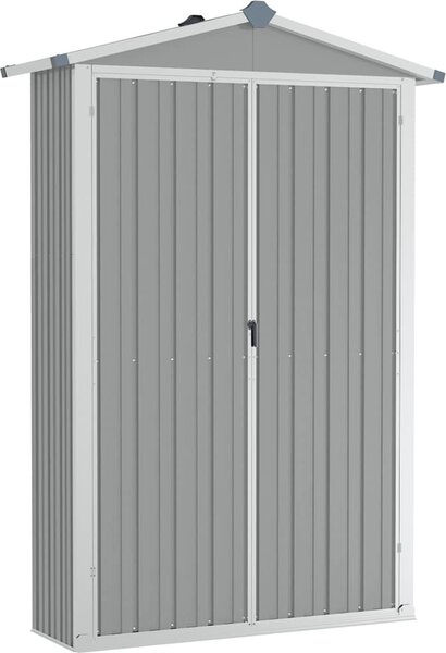 VidaXL Zahradní přístřešek 116x45x175 cm pozinkovaná ocel [46302] Barva: antracitová