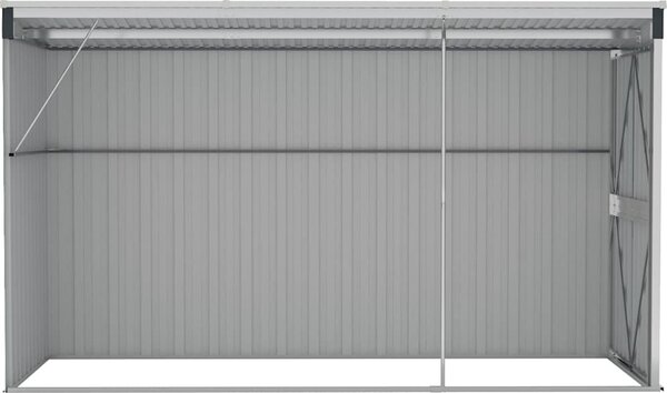 VidaXL Zahradní kůlna 118 x 288 x 178 cm pozinkovaná ocel [316227] Barva: Zelená