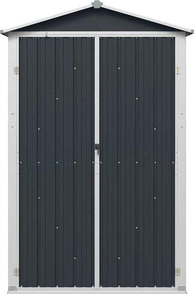 VidaXL Zahradní přístřešek 116x45x175 cm pozinkovaná ocel [46302] Barva: antracitová