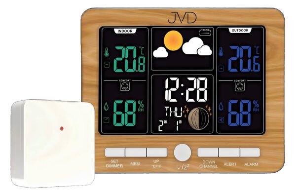 JVD Rádiem řízená meteorologická stanice JVD RB6685.2
