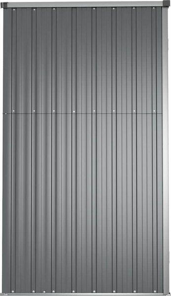 VidaXL Zahradní kůlna na nářadí 161x89x161 cm pozinkovaná ocel [316210] Barva: Hnědá