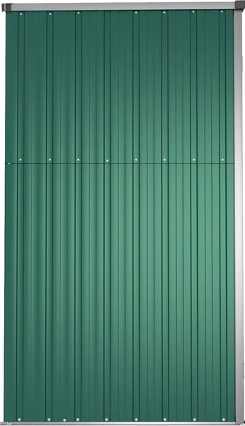 VidaXL Zahradní kůlna na nářadí 161x89x161 cm pozinkovaná ocel [316210] Barva: Hnědá