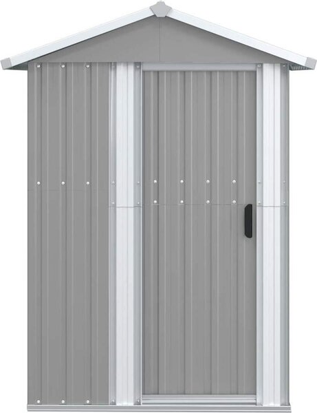 VidaXL Zahradní domek 126 x 97,5 x 177 cm pozinkovaná ocel [316233] Barva: antracitová