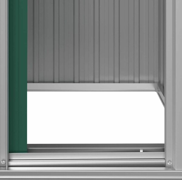 VidaXL Zahradní domek 126 x 97,5 x 177 cm pozinkovaná ocel [316233] Barva: antracitová