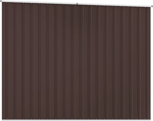 VidaXL Zahradní přístřešek 195 x 198 x 159 cm pozinkovaná ocel [46254] Barva: Šedá